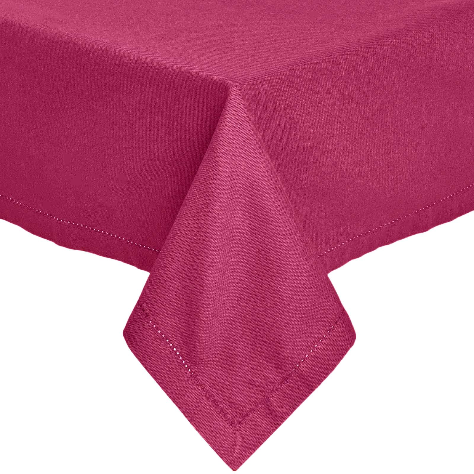 Homescapes Plum Tablecloth 137 X 178 Cm from B&Q