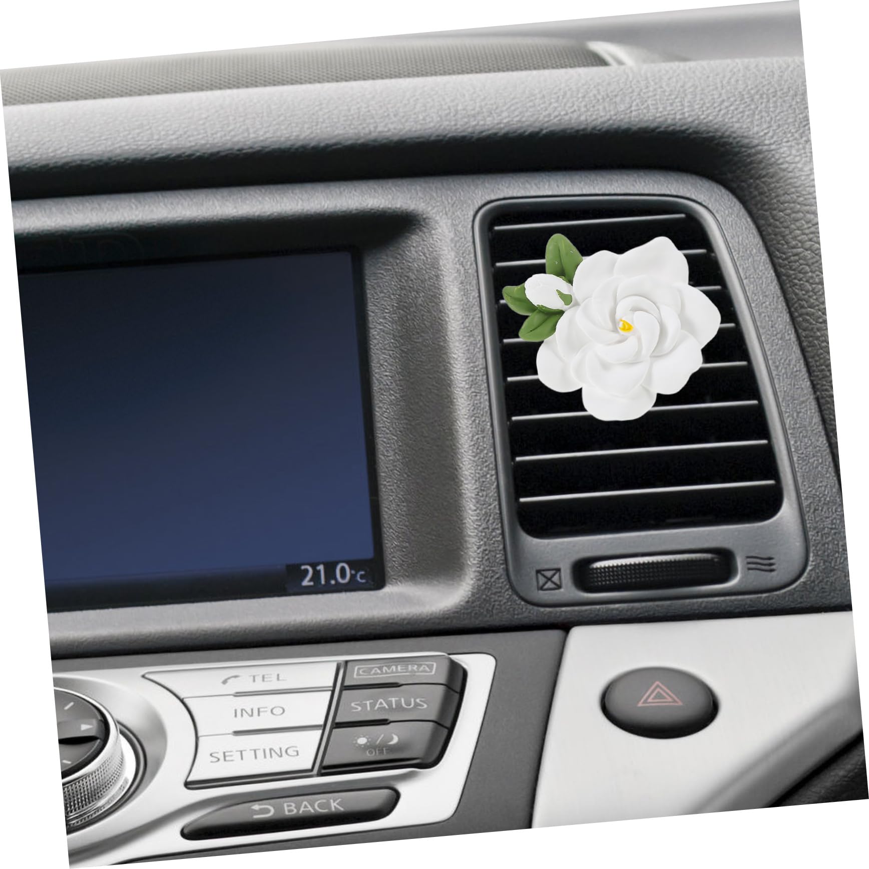 SOLUSTRE 4 Stück Auto Aromatherapie Dekorativer Auto-Lüftungsclip Zubehör für den Autoinnenraum Auto autolufterfrischer Auto- -Clip süß Auto lüftungsclip Gips