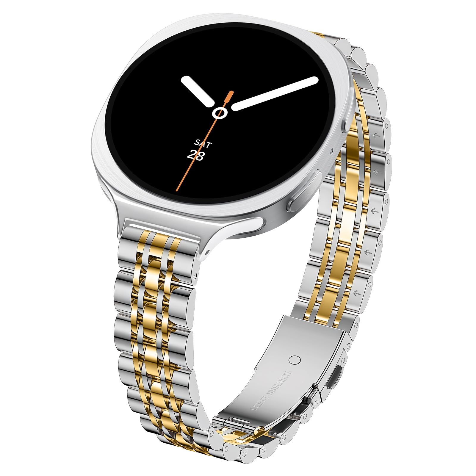 Photo 1 of **See Clerk Notes**,MYAPULUA Slim Metal Watch Band for Samsung Galaxy Watch 9/8 (40mm/44mm/46mm)