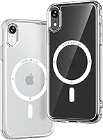 Vista 28 de ONES Funda delgada transparente para iPhone 8 Plus/7 Plus, PC + TPU híbrido, protección contra caídas de grado militar [antiamarillamiento], funda