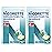Nicorette Nicotine Gum Stop Smoking Aid, 4 mg, White Ice Mint Flavor - 100 Count (Pack of 2)