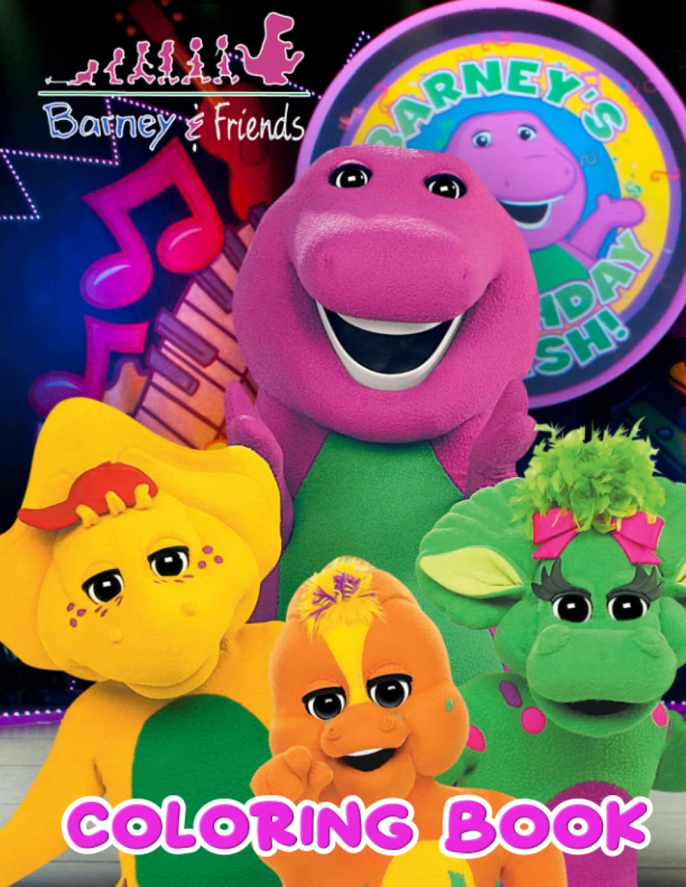 Buy Barney & Friends Coloring Book: An Amazing Coloring Book With Lots Of Illustrations For ...