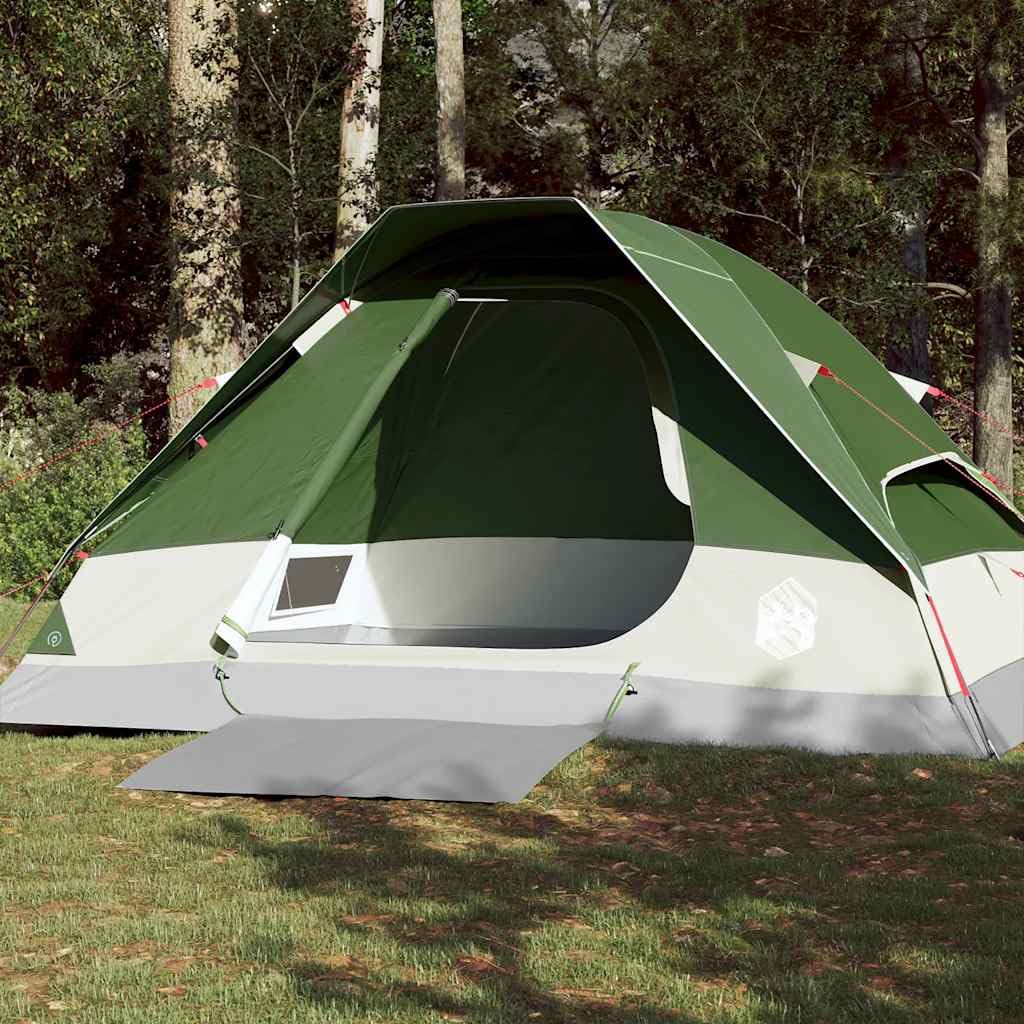 Genérico Tienda de campaña iglú para 4 Personas Impermeable Verde,Deportes,Actividades al Aire Libre,Camping y Senderismo,Tiendas de campaña-94777