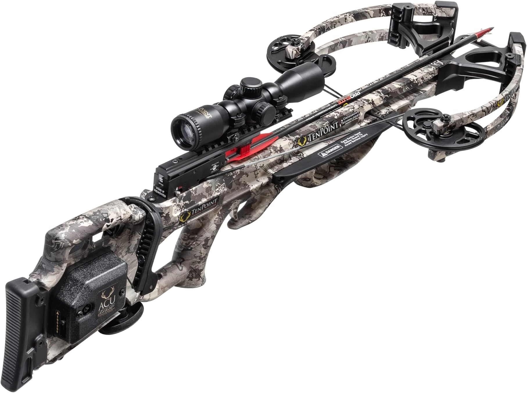 TenPointTitan M1 Crossbow Package (Crossbow+Pro-View 3 Scope+Quiver+3 Arrows)