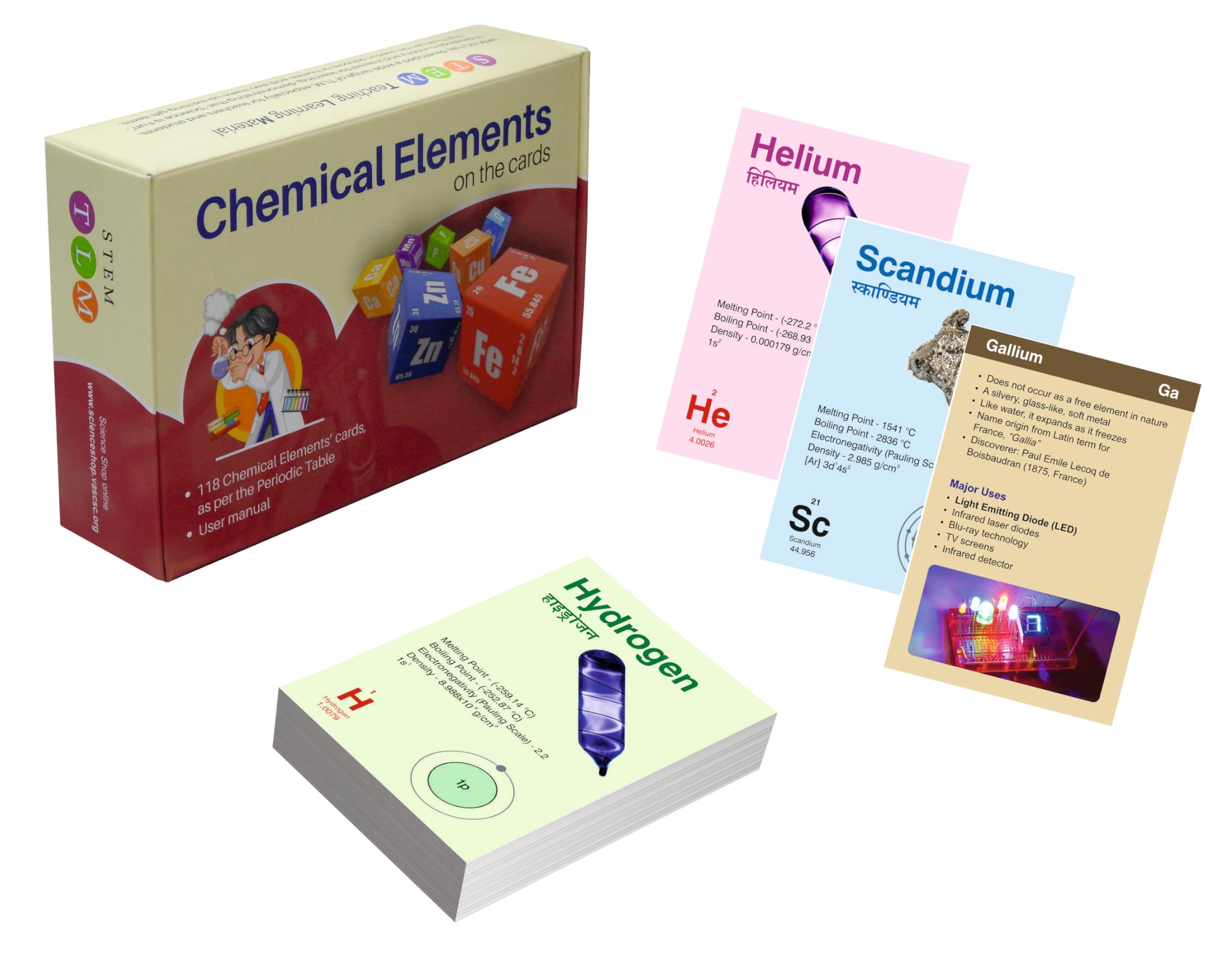 Vikram A Sarabhai Community Science Centre | Chemical Elements on the Cards - New Edition