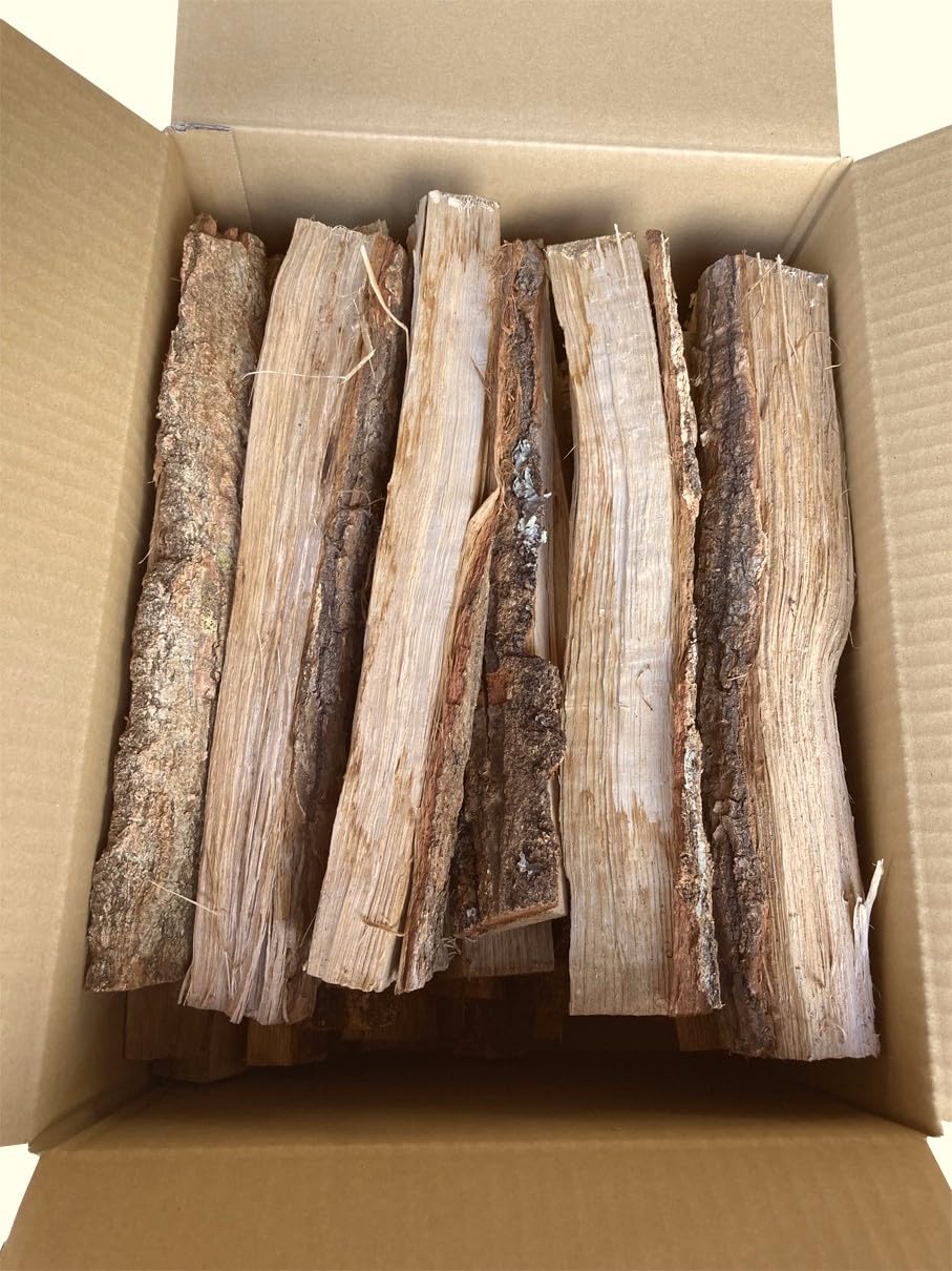 Amazon.co.jp: 薪匠 薪 キャンプ用 【広葉樹の薪】天然乾燥 乾燥薪 100 