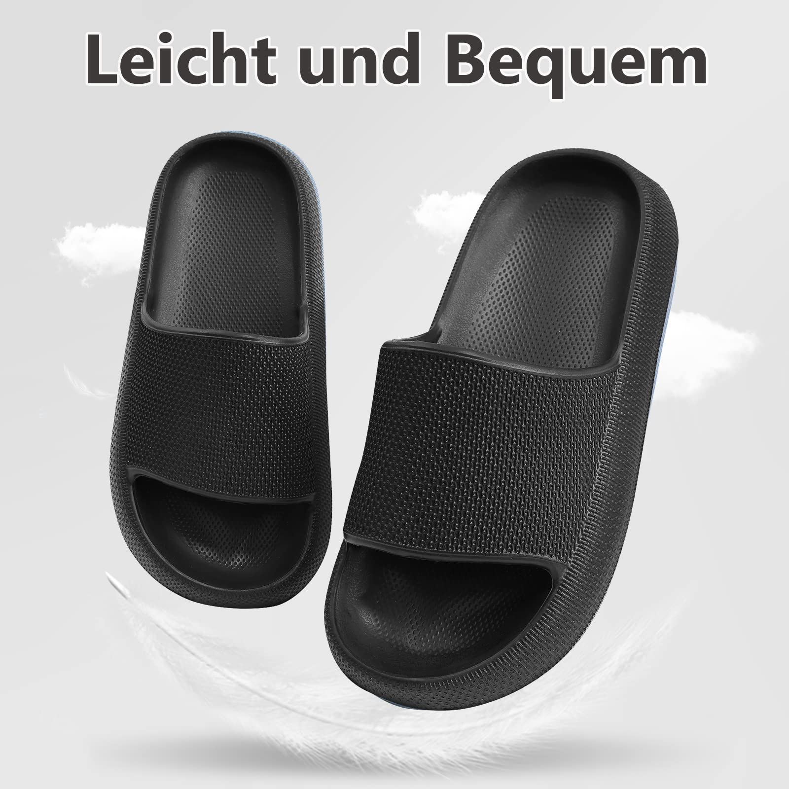 Claquette Enfant Chausson Antidérapant Piscine Fille Garçon Pantoufle Plage Bain Doux Plat Maison Sandales 29-37 EU