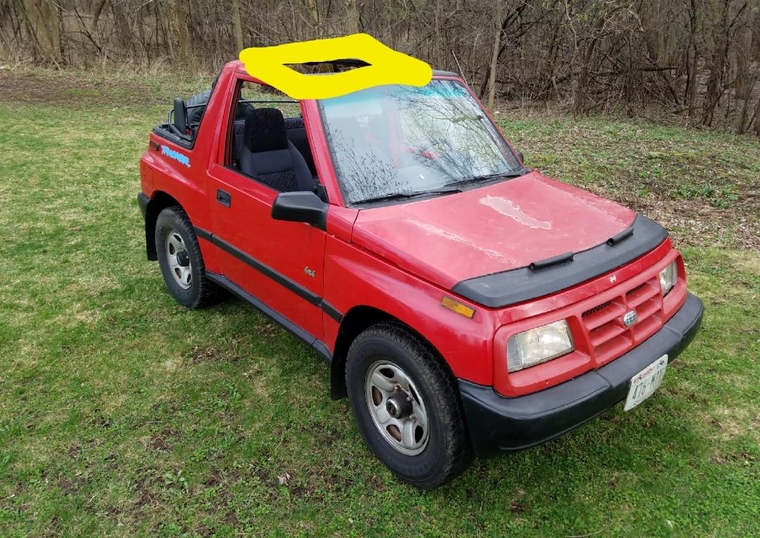 Geo Tracker Hard Top Take Off