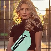 Vista 181 de Riñonera para hombres y mujeres, impermeable, para deportes, para viajes, senderismo, correr