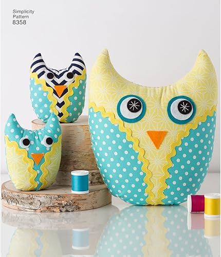 Simplicity SIM PAT 8358 - Peluches (talla única)