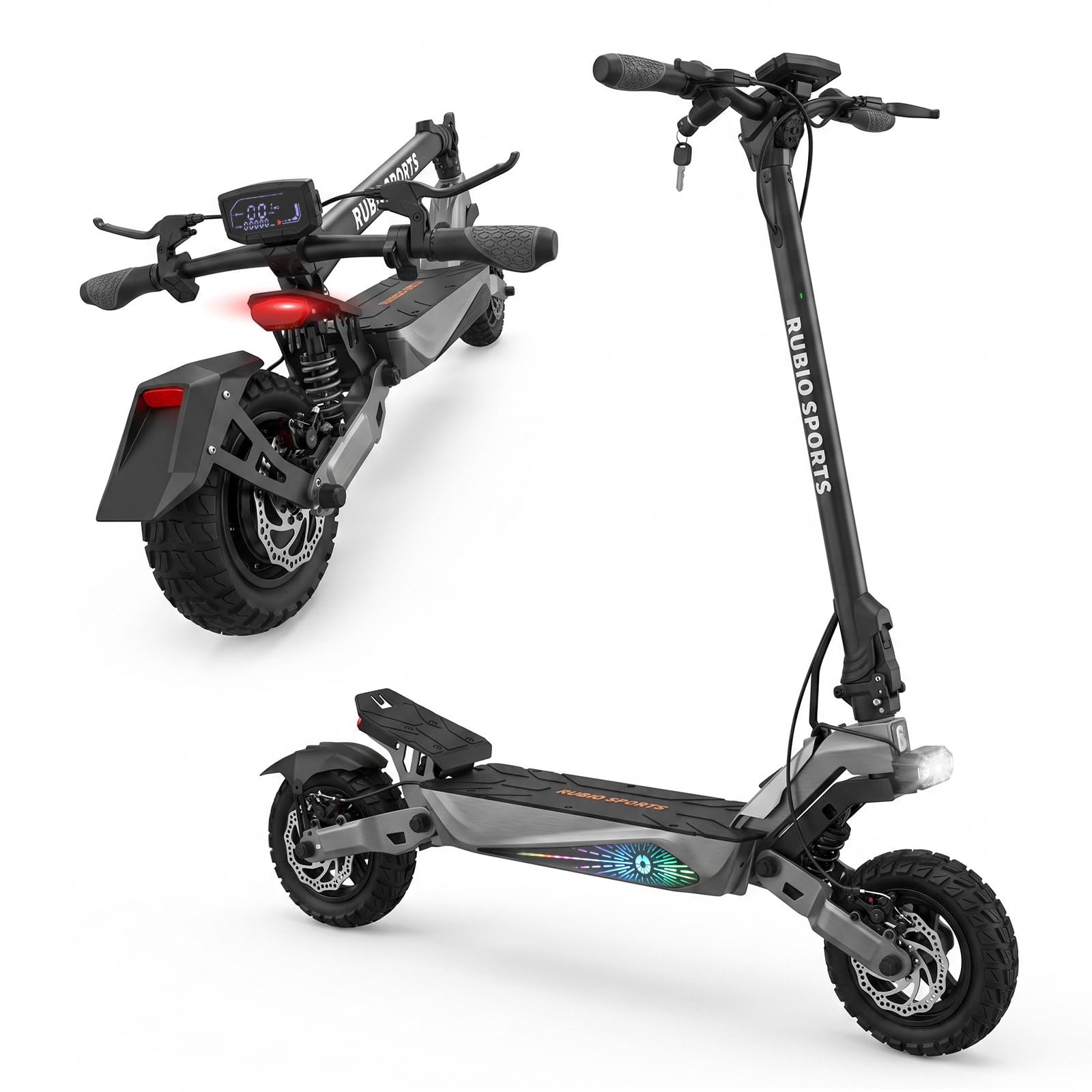 Electric Scooter Adults, 35MPH/30 MPH Top Speed, 50Miles/35 Miles Range, 1600W/800W Motor…