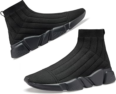 Santiro Womens High Top Sneakers Walking Tennis Shoes Breathable Casual Sports Shoes