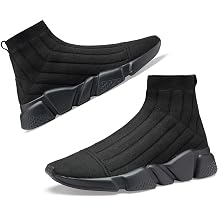 Santiro Womens High Top Sneakers Walking Tennis Shoes Breathable Casual Sports Shoes