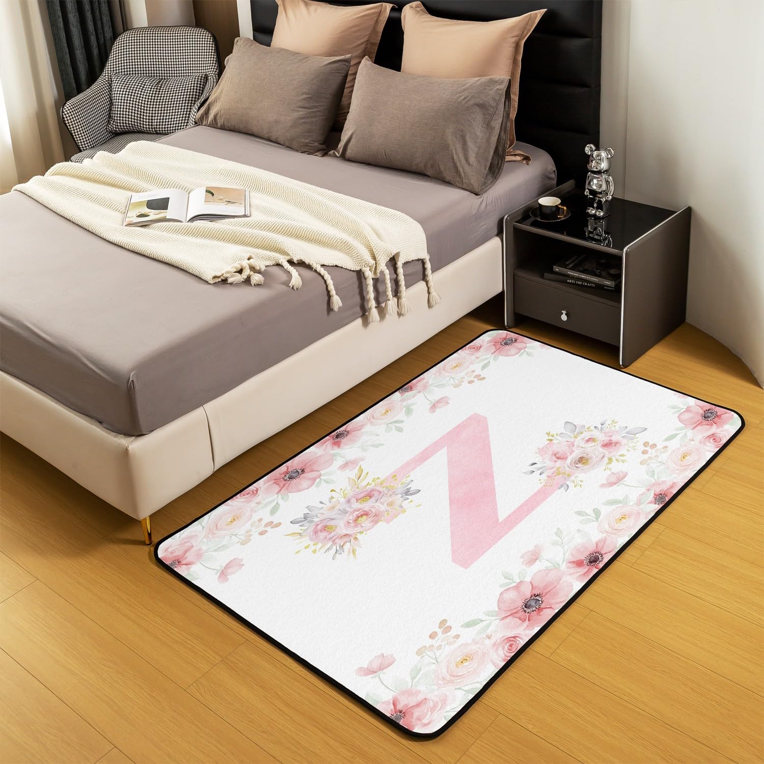 Homewish Dywaniki z inicjałem litera Z 100 x 150 cm
