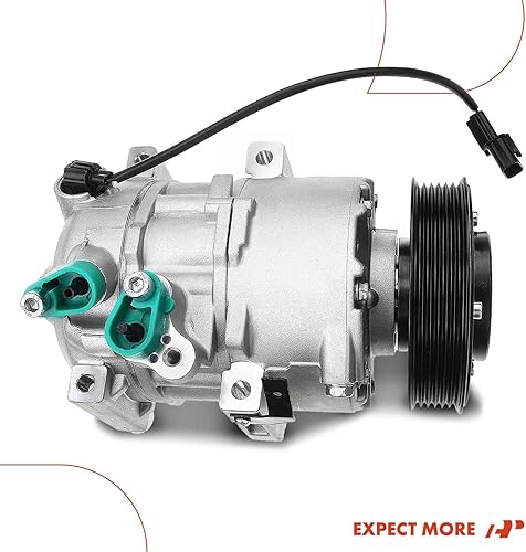 Miniatura 9 de A-Premium Compresor de aire acondicionado con embrague compatible con Kia Sorento 2016 2.4L, estilo DVE18, aspirado naturalmente