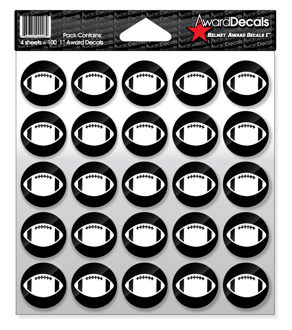 Stickers prix de casque de football anti-decollement pour recompenser les vrais chocs