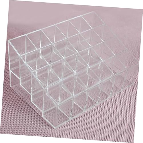 Miniatura 5 de PLAFOPE Organizador de lápiz labial acrílico transparente, estantes de exhibición, estante de exhibición de lápiz labial, soporte de exhibición de