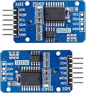 DS3231 AT24C32 IIC RTC Real Time Clock Module for Arduino Nano Raspberry Pi Mega2560 Leonardo(2Pcs)