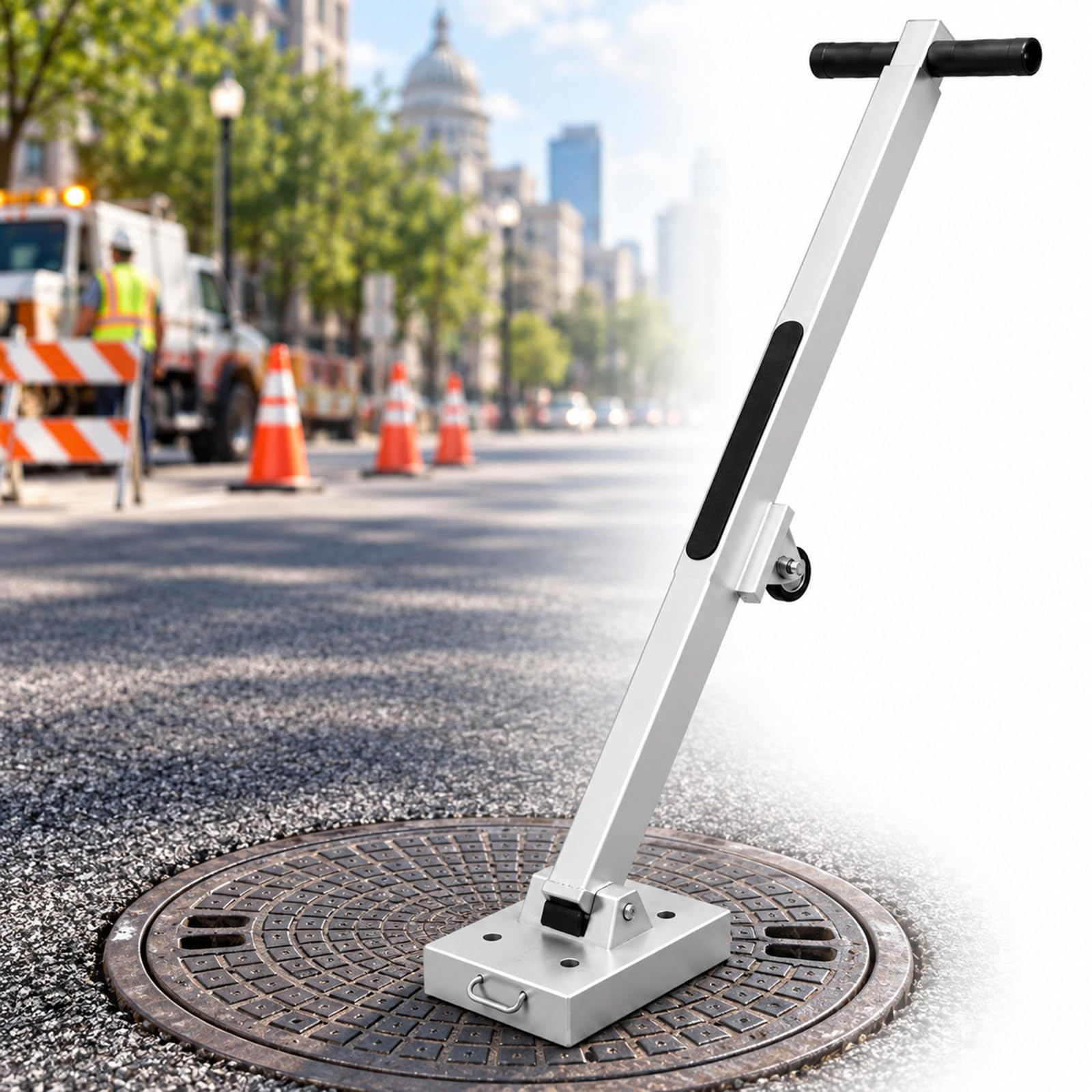 Sollevatore Magnetico chiusini, trazione 270 kg, telescopico