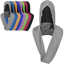 Cooling Hoodie Towels,U-Shaped Hoodie Cooling Towel,Cooling Hoodie Quick Dry Towel for Neck and Face, Soft Breathable Towel for Sport,Work Out, Gym,Camping More Activities Gray
