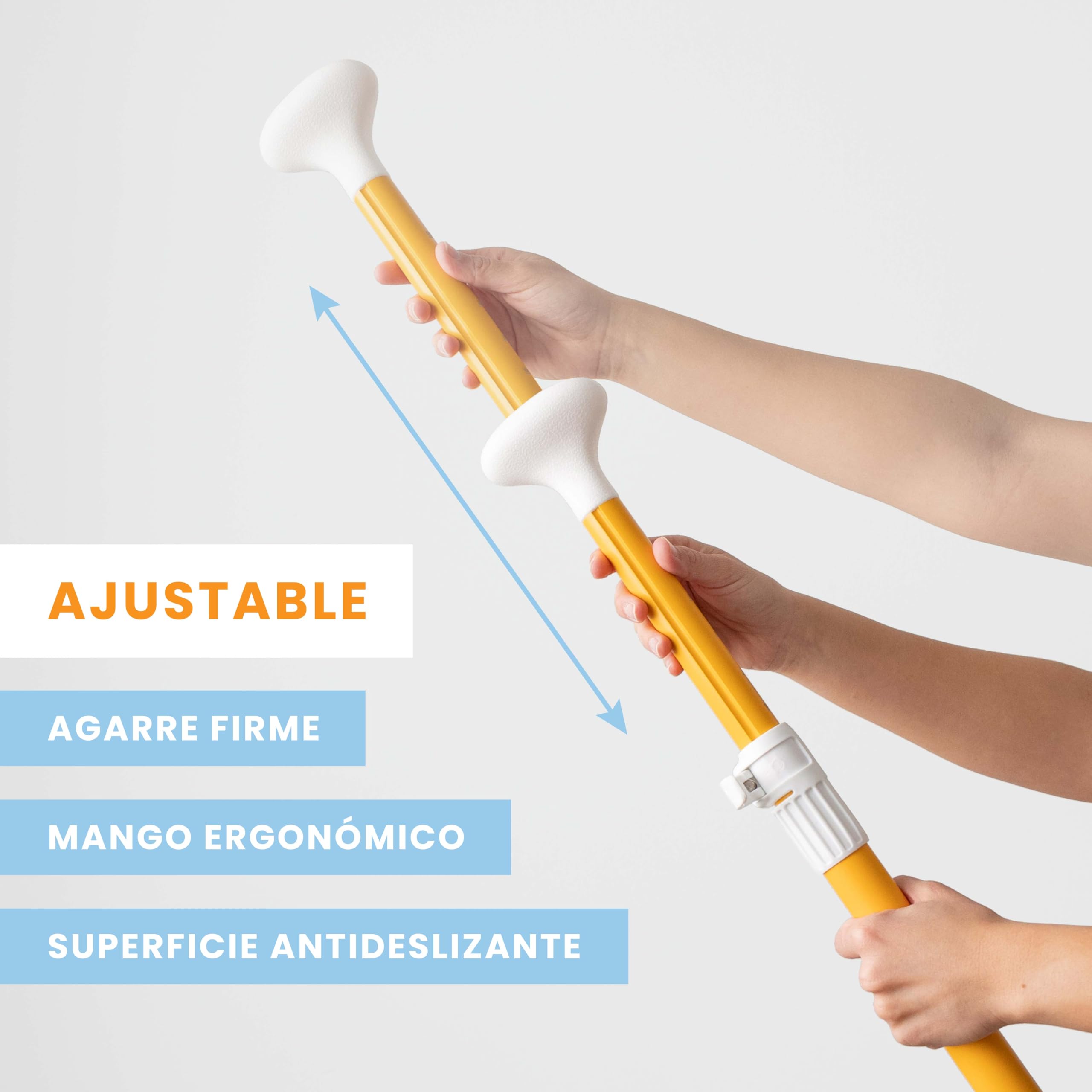 HUIIKE Remo Paddle Surf 2 en 1 de Aluminio Remo Doble Paddle Surf 4 Piezas Desmontable para Pádel Sup Board Hinchable | Pala Ajustable de Fácil Transporte para Kayak y Padel, Set Accesorios Sup