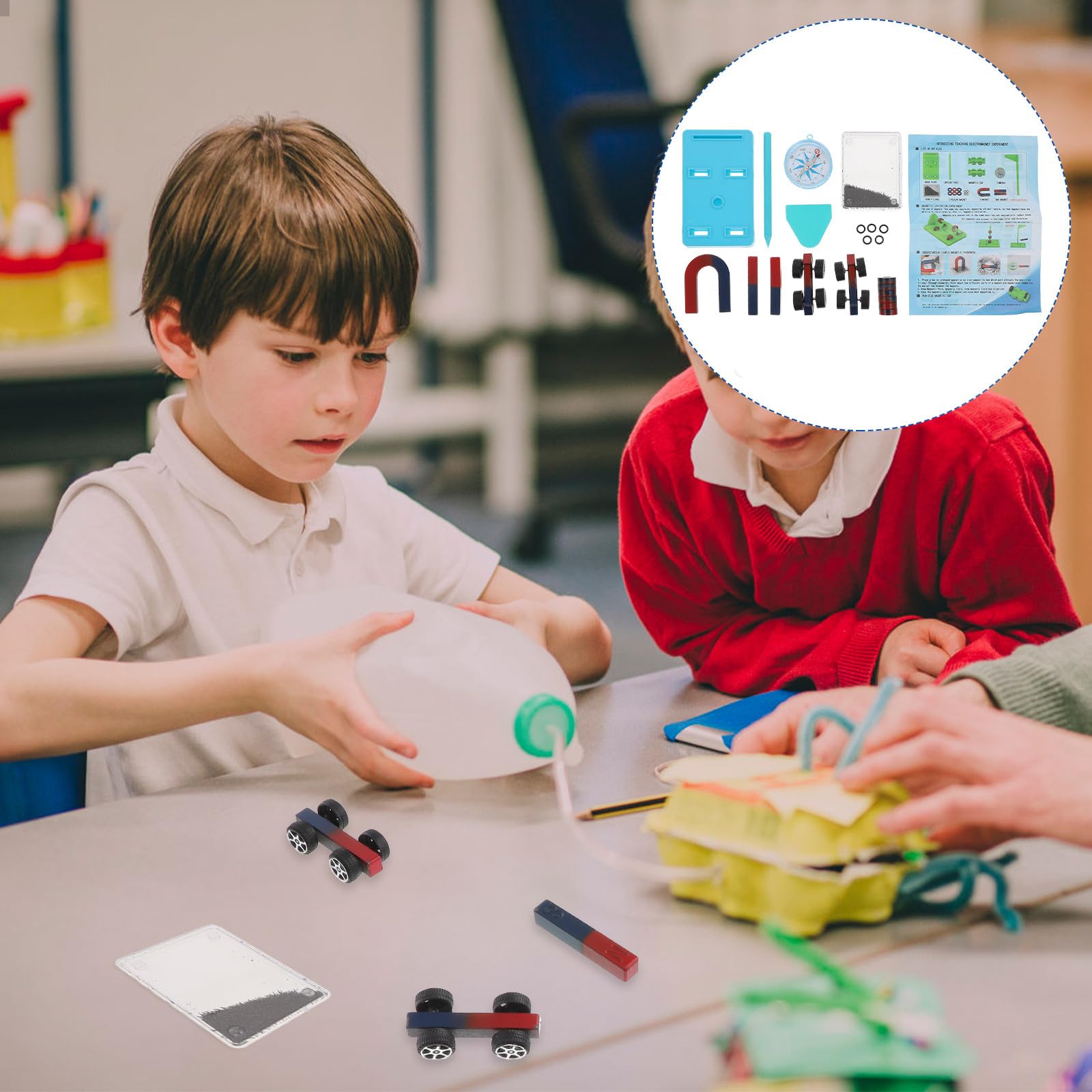 Kit Científico de Magnetismo, 1 Juego de Plástico