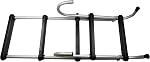 Pactrade Marine Pontoon Boat Removable Folding Ladder 5 Step Anodized Aluminum Tubing 300lbs
