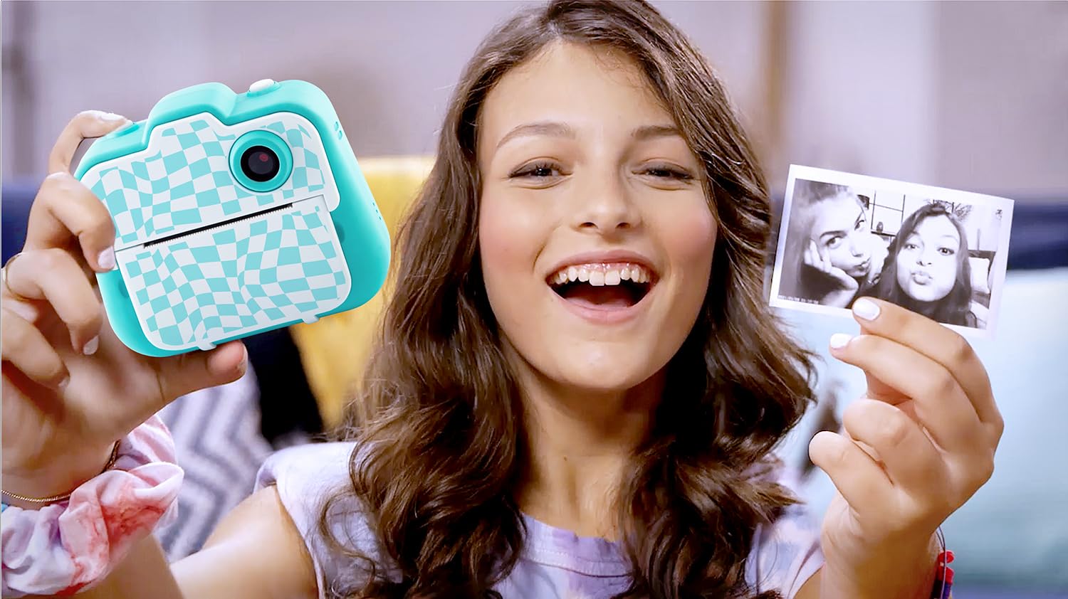 Canal Toys – Photo Creator - Appareil Photo en Impression Instantané - Turquoise – Appareil Photo Enfant avec Papier Inclus – Idéal Souvenir, Selfies & créations – Dès 8 Ans - Idée Cadeau - CLK 001T