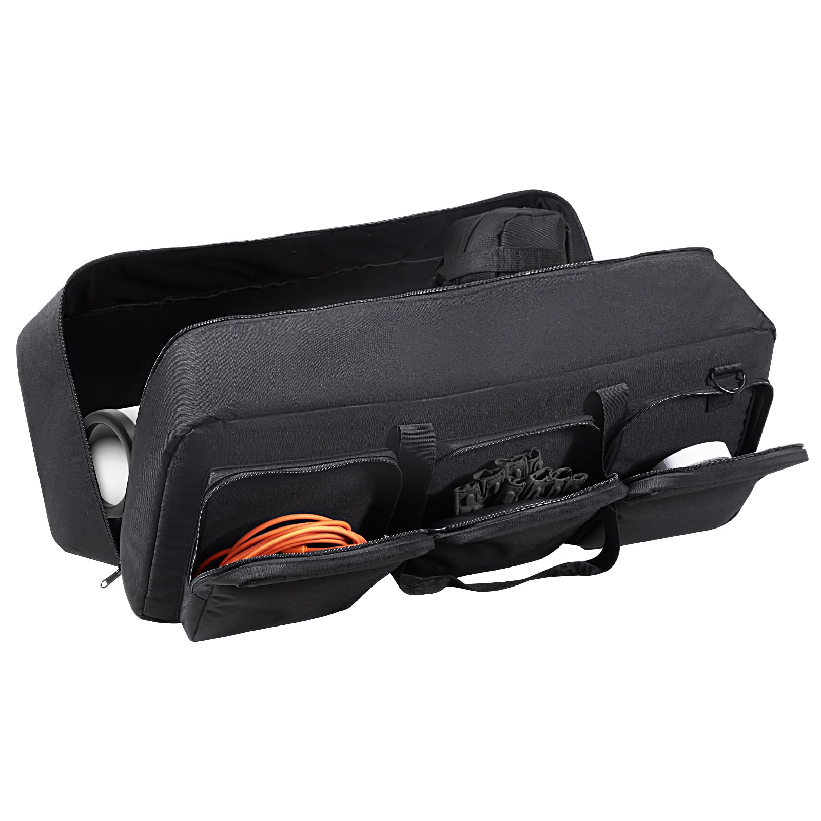 VEVOR Estuche para Telescopio de 762 x 292 x 266 mm, Bolsa para Guardar Telescopios con Hebillas Fijas, Bolsillos Múltiples y Divisor Desmontable, Bolsillo para Contrapeso para Tubo Óptico y Trípode