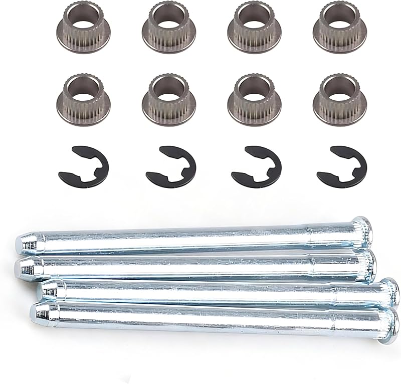 Kit de pinos e buchas da dobradiça da porta Neferta para Chevrolet GMC 1988–2002 – 16 peças
