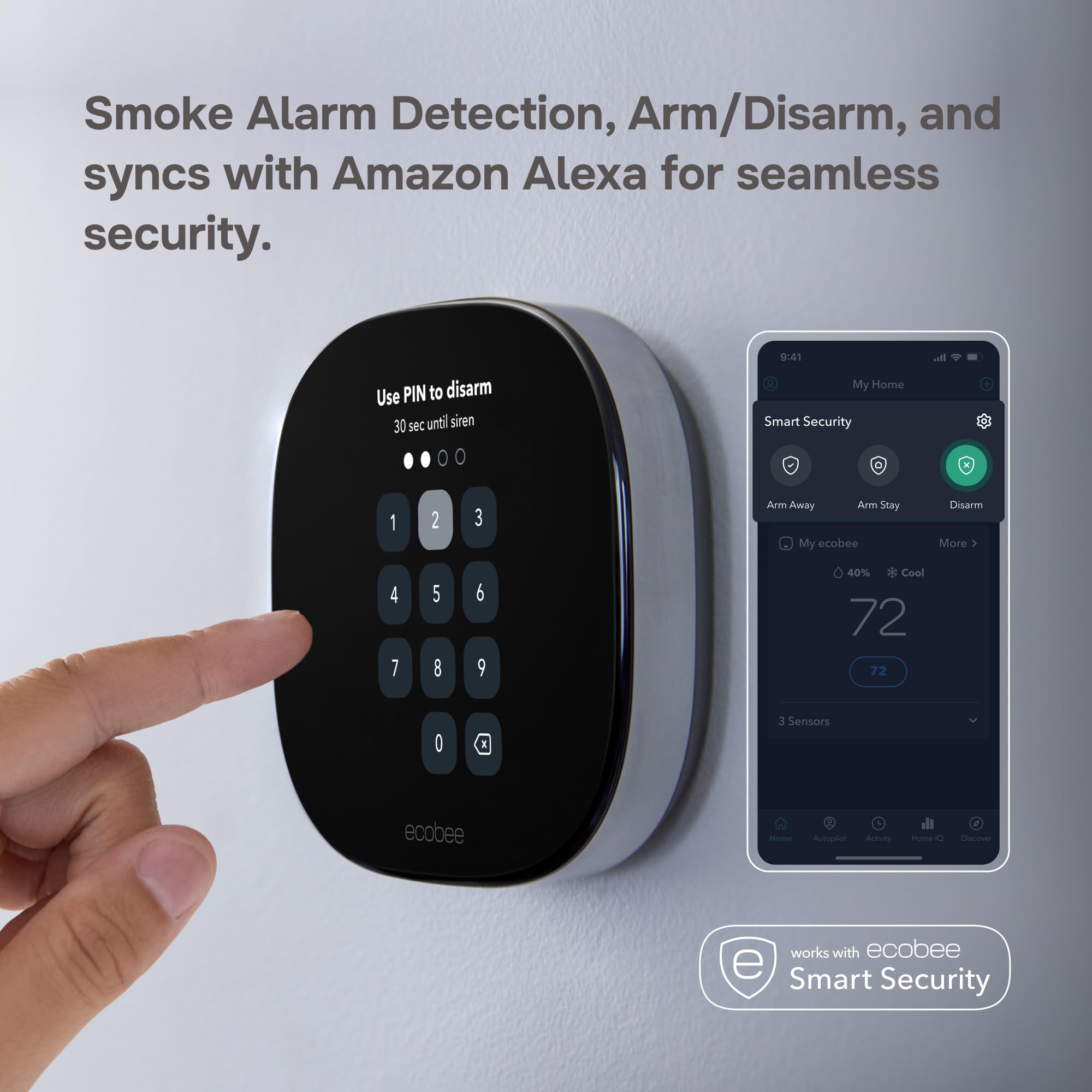 ecobee Smart Thermostat Premium - WiFi & Voice Control -18