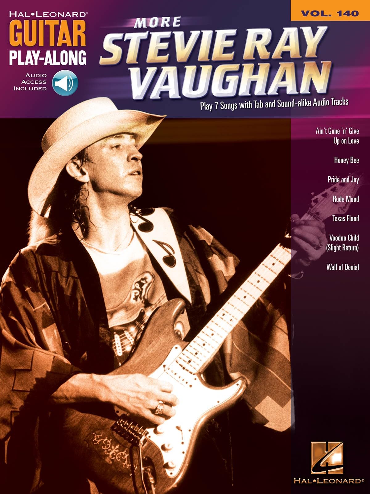 Guitar Play-Along Volume 140: More Stevie Ray Vaughan
