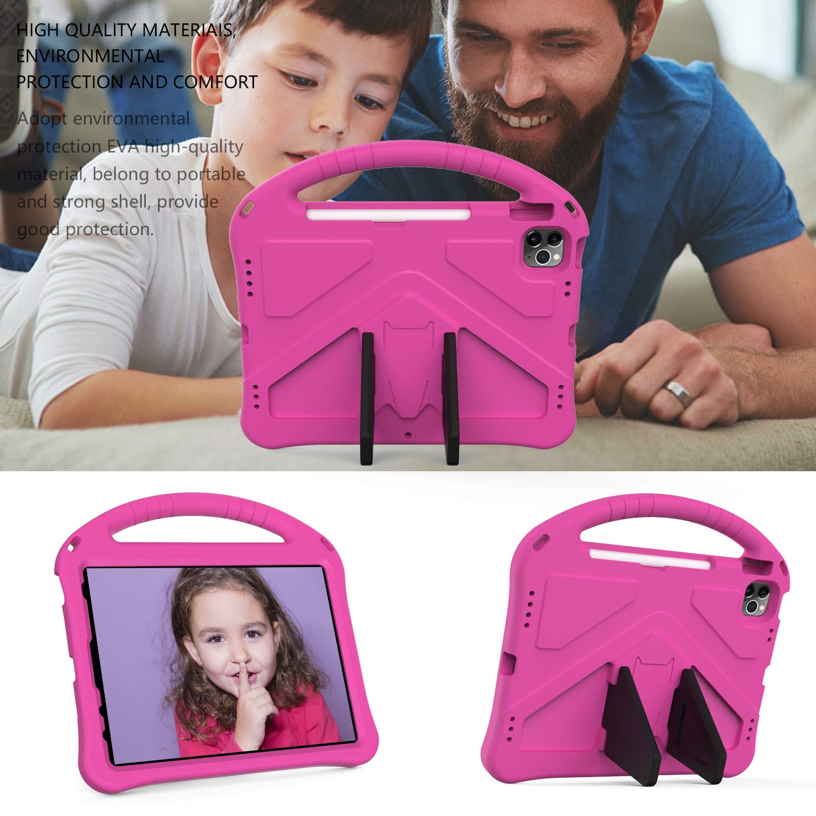 Migliore Custodia Per Ipad Custodia Con Supporto Integrato Per IPad Pro 12.9 – Antiurto, Impermeabile, Magnetica, Per 1a/2a Generazione (2015-2017) Protezione Schermo IPad