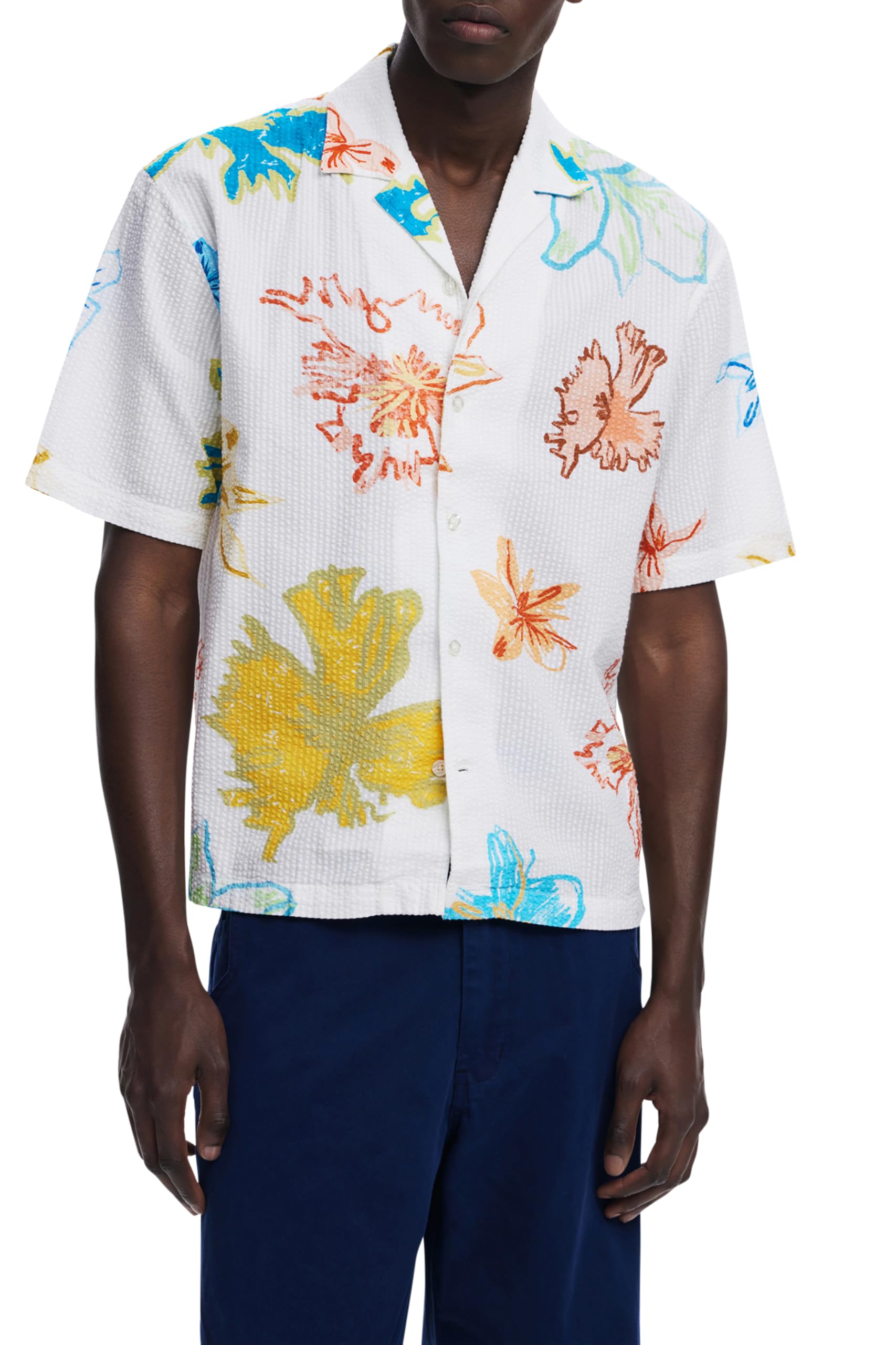 Desigual Herren 25wmcw02 Hemd