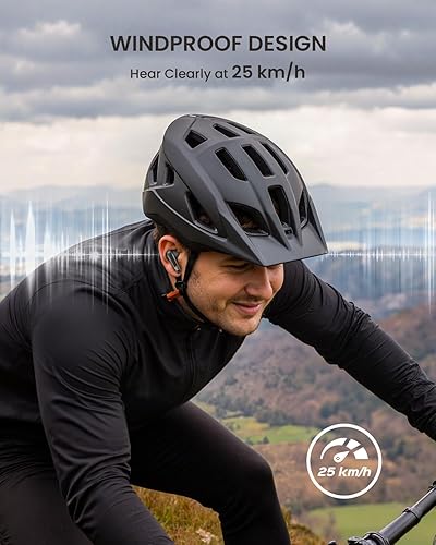 Miniatura 5 de Auriculares intrauditivos inalámbricos con 4 micrófonos ENC para mejorar las llamadas, tiempo de reproducción de 40 horas, Bluetooth 5.4, IPX5