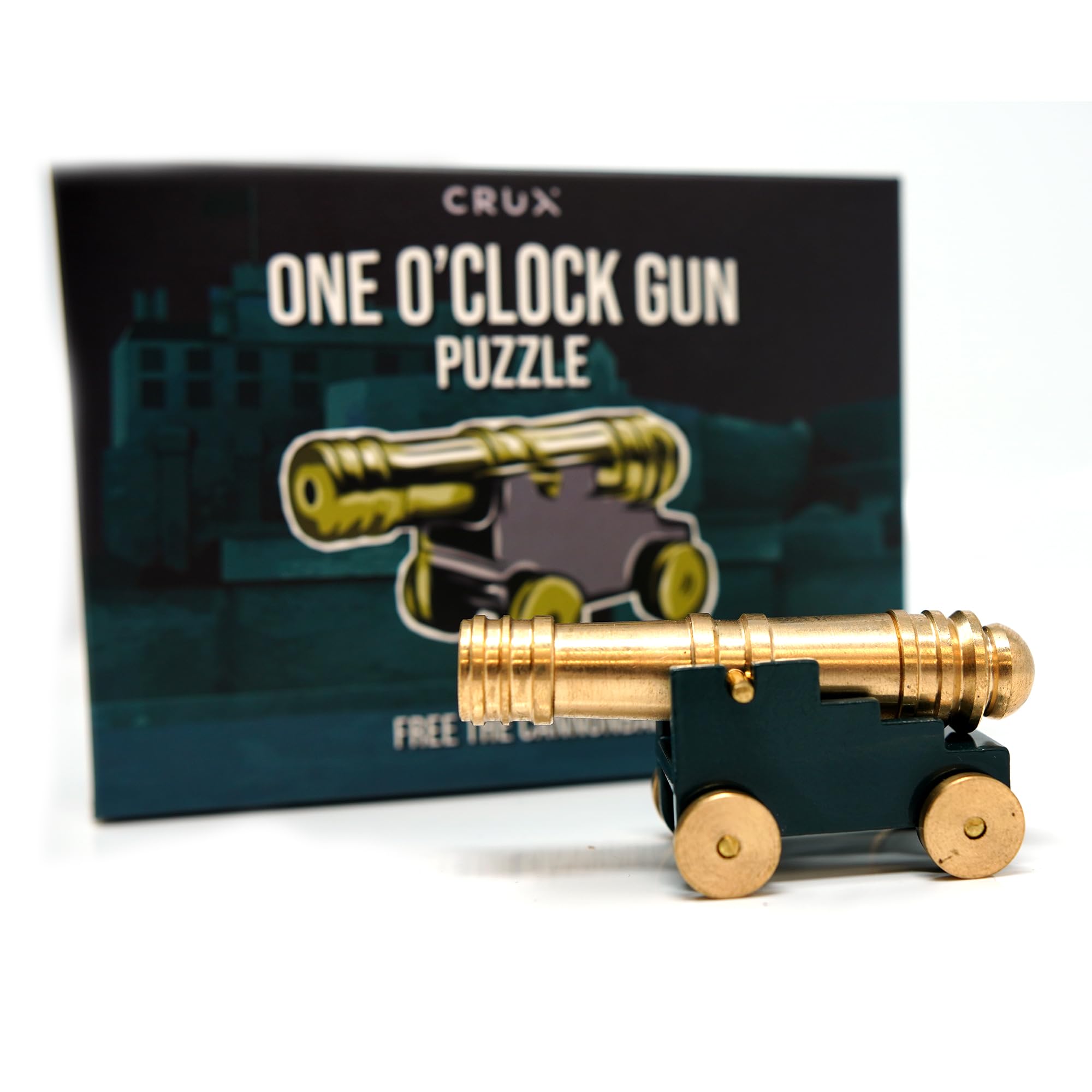 Crux Puzzles One O'Clock Gun Puzzle - Fun Sequential Discovery Puzzle For Adults