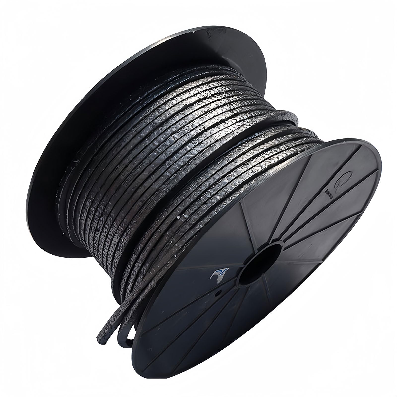 Baderna In Grafite Flessibile - 5m X 6mm, Per Alte Temperature E Pressioni, Valvole E Pompe Industriali - Foto 4