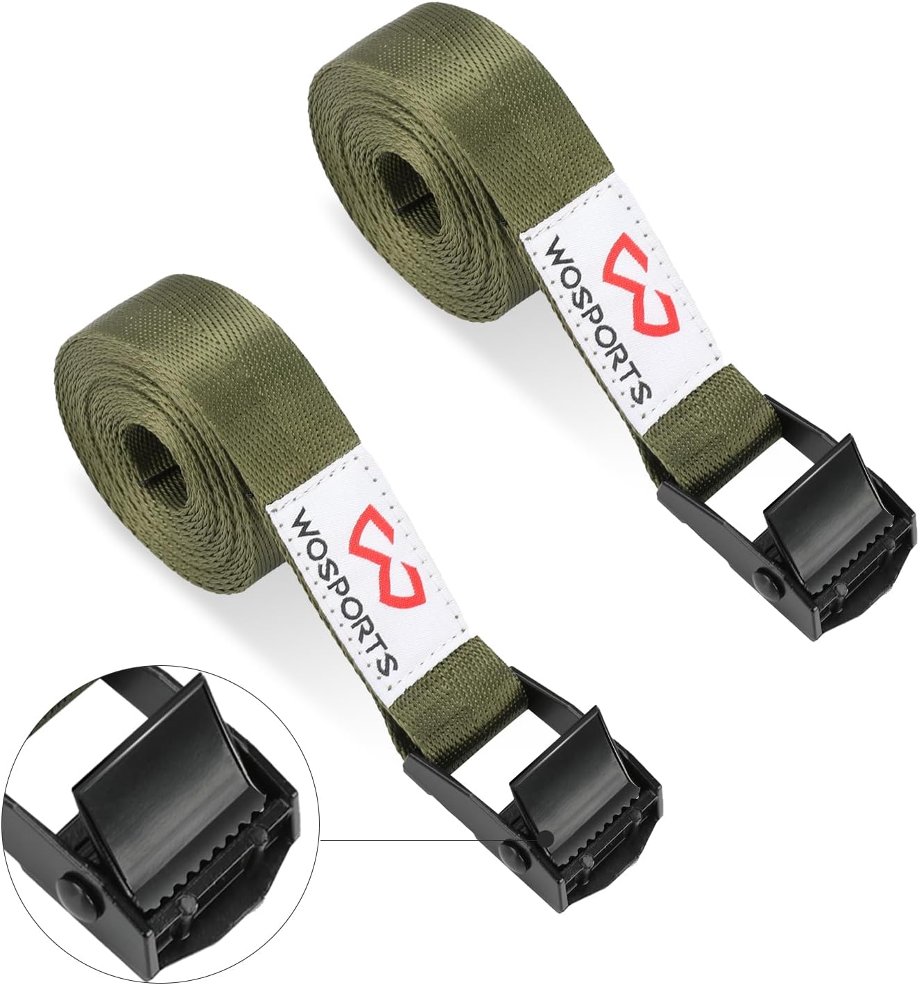 WOSPORTS Trail Camera Straps 2 pack, 78.7'' Wildlife Heavy