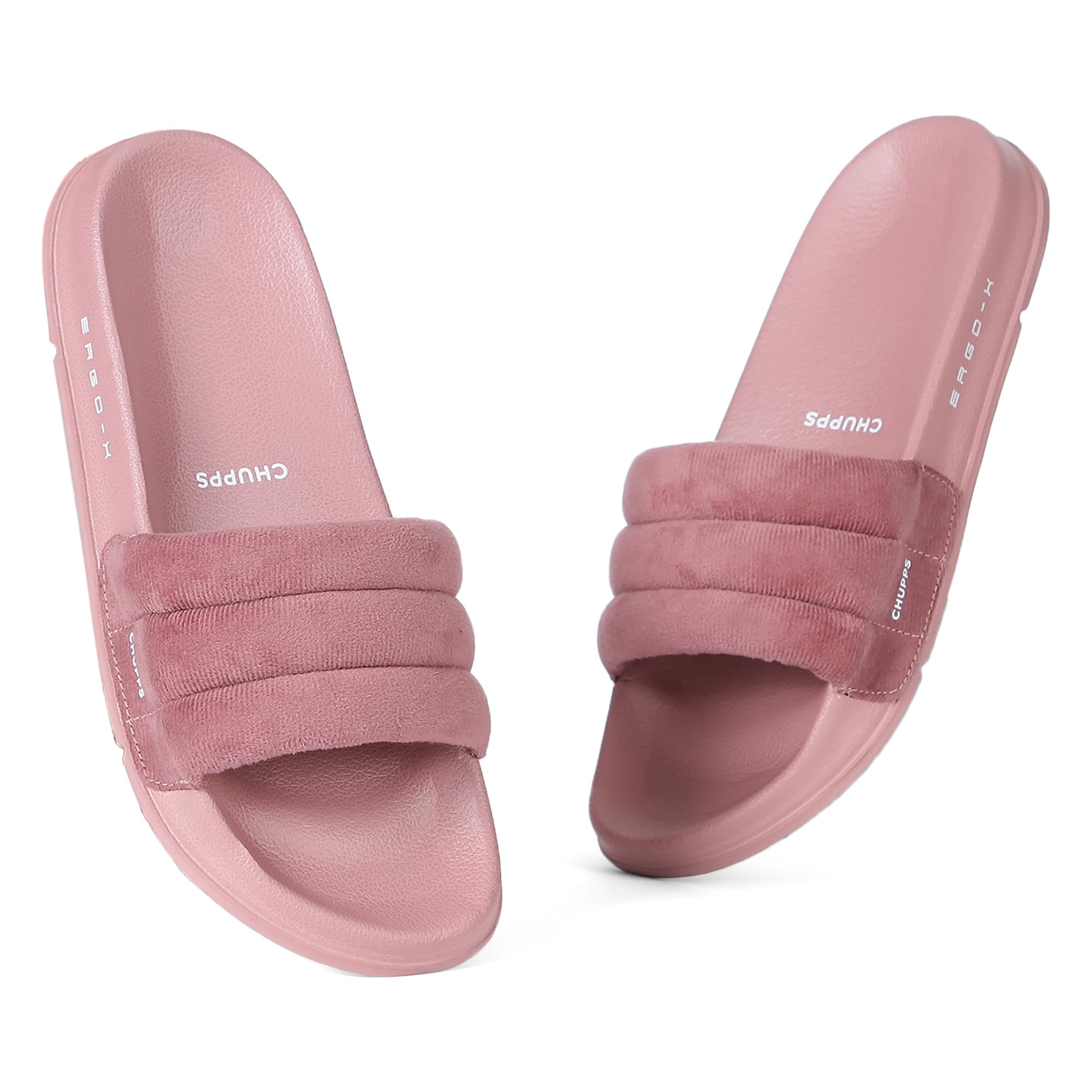 Cloud Cozy Beige Drift Orthopedic Slippers | Soft Footpharma Footbed | Breathable Ventilation Holes | Lightweight Flip Flops | Anti-Skid Chappals for Everyday For Womens-image-17