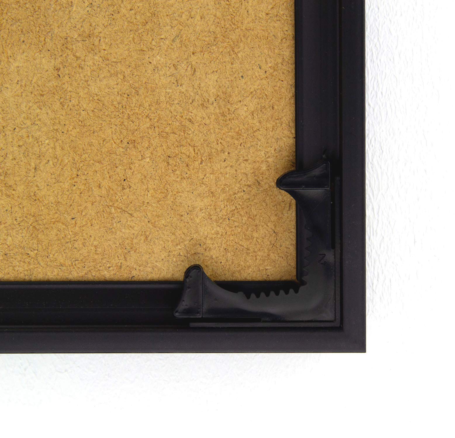 BIRAPA Cornice portafoto in plastica Easy 80 x 80 cm in bianco con vetro sintetico