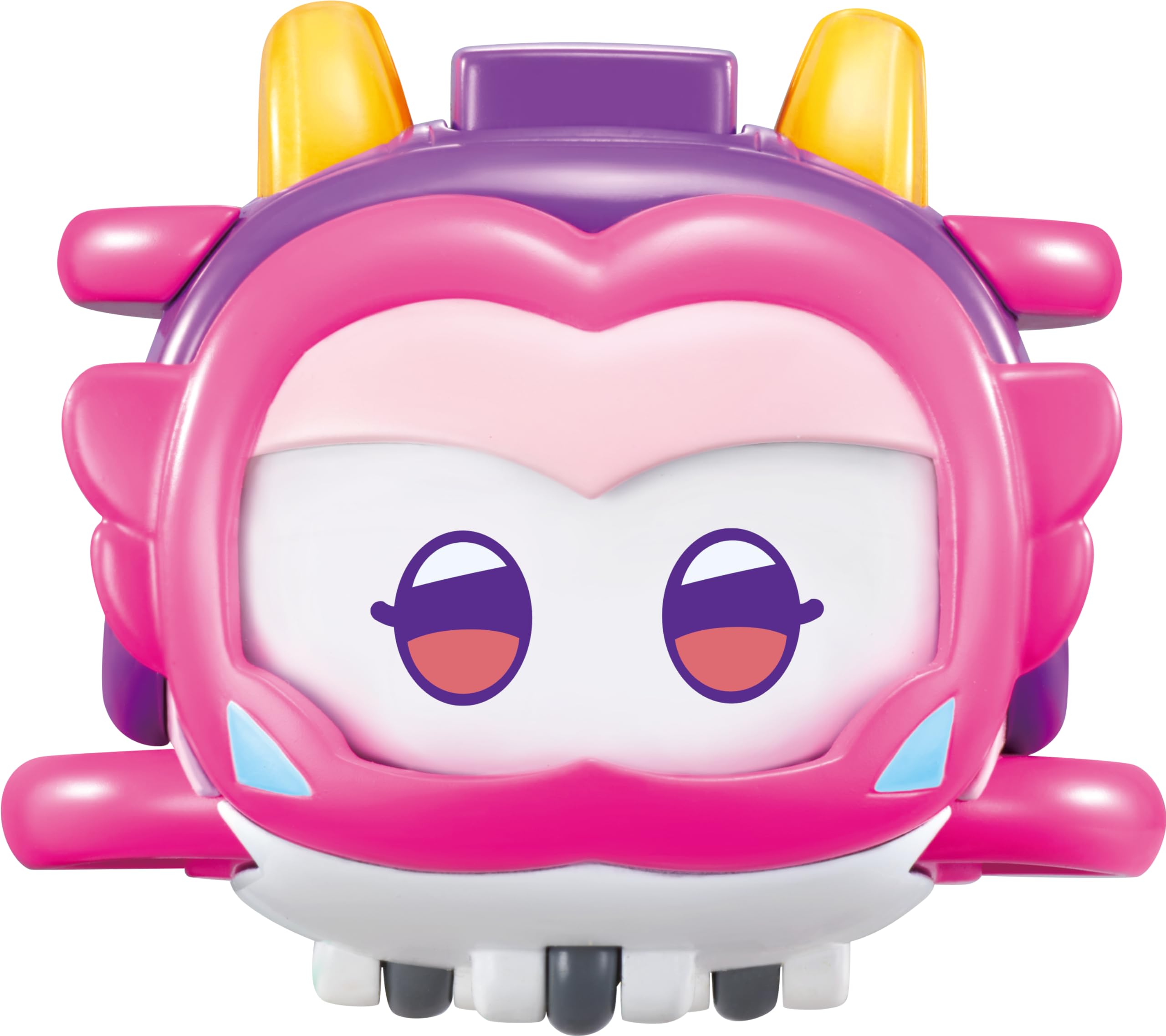 Super Wings Super Pet Ellie, błyszczący efekt świetlny, zabawka dla chłopców i dziewczynek, 3, 4, 5, 6, 7, 8 lat, wielokolorowa, 5 cm