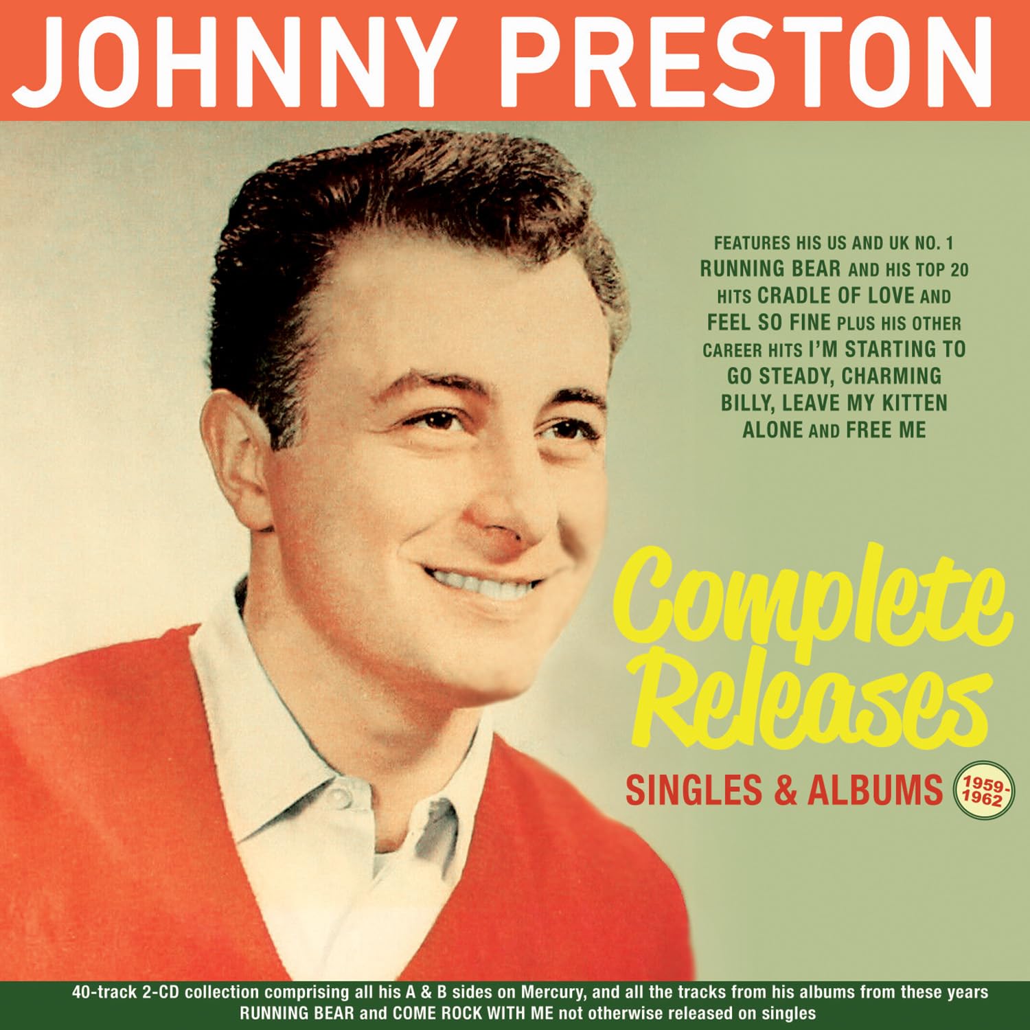 Johnny Preston- Complete Releases - Singles & Albums 1959-62