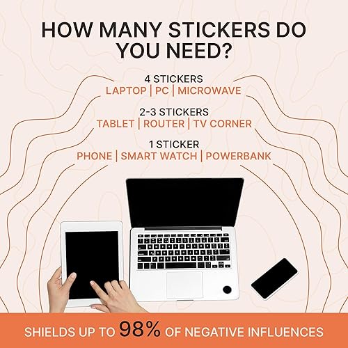 Miniatura 4 de Karelian Heritage Placa adhesiva de piedra de shungite genuina sin pulir  Protector de teléfono celular Shungite Tile 0.591x0.984 in (0,6x1