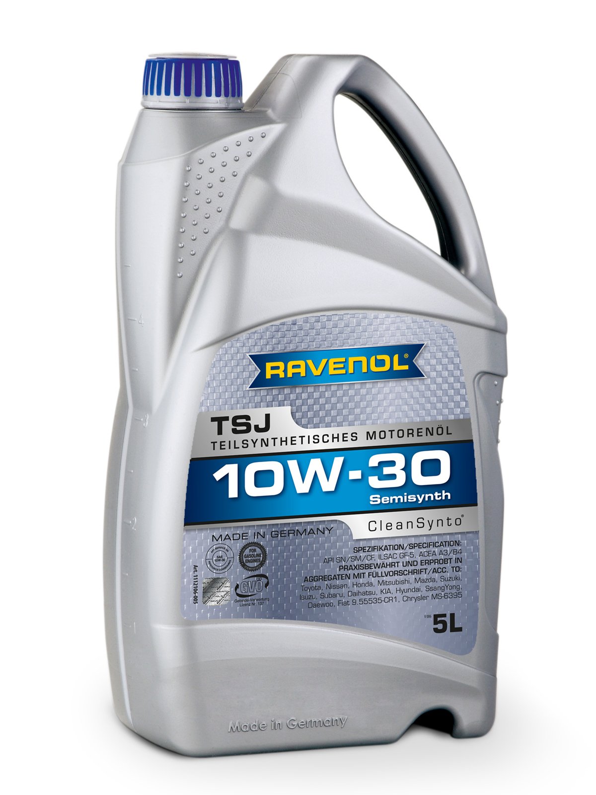 RAVENOL TSJ SAE 10W-30 - 5 Litri