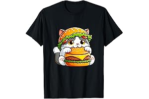 Cheeseburger Cat T-shirt