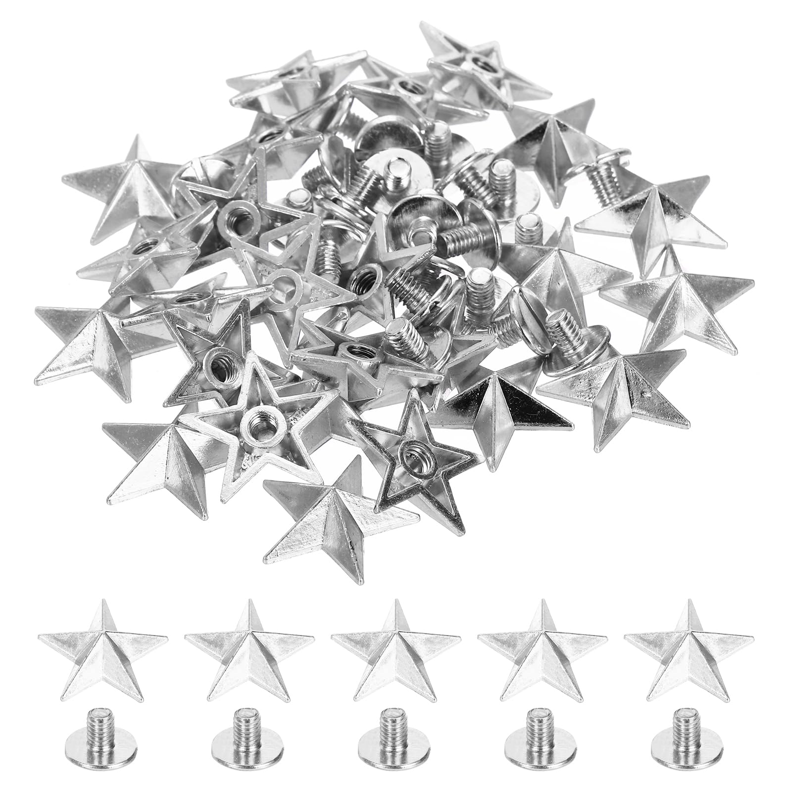 PATIKIL 16mm Star Rivets