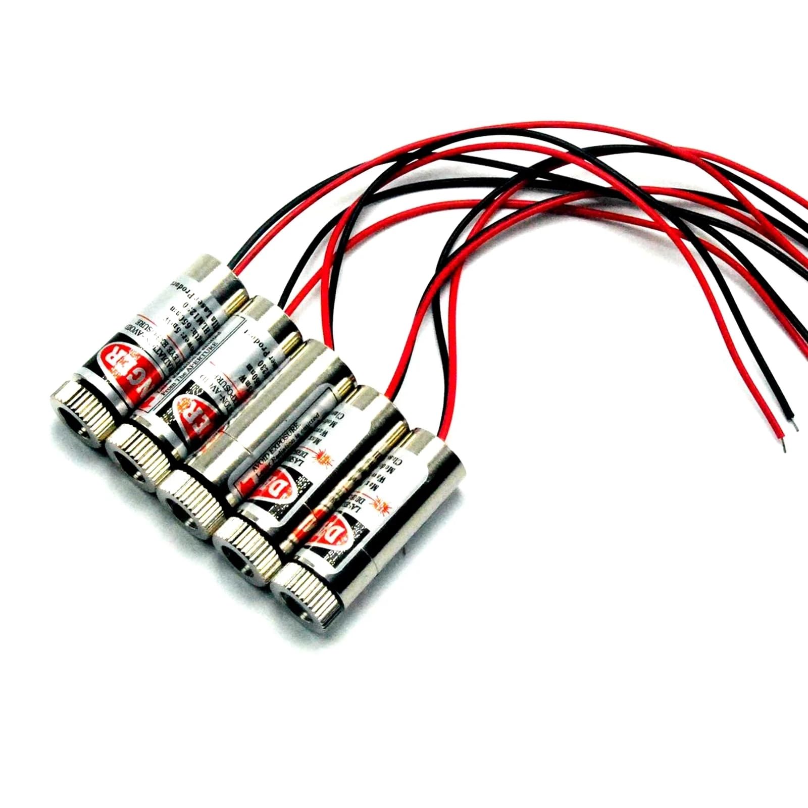 Module Laser Rouge Croix 650nm, Foyer Ajustable - Kit Avec Boîtier Piles - Pour Alignement, Bricolage, Projets DIY