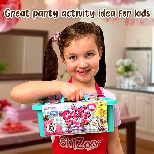Miniatura 5 de GirlZone Kit de moda para tartas, juego de hornear para niños de 10 a 12 años con molde para tartas, soporte para pasteles y bolsas para tartas,