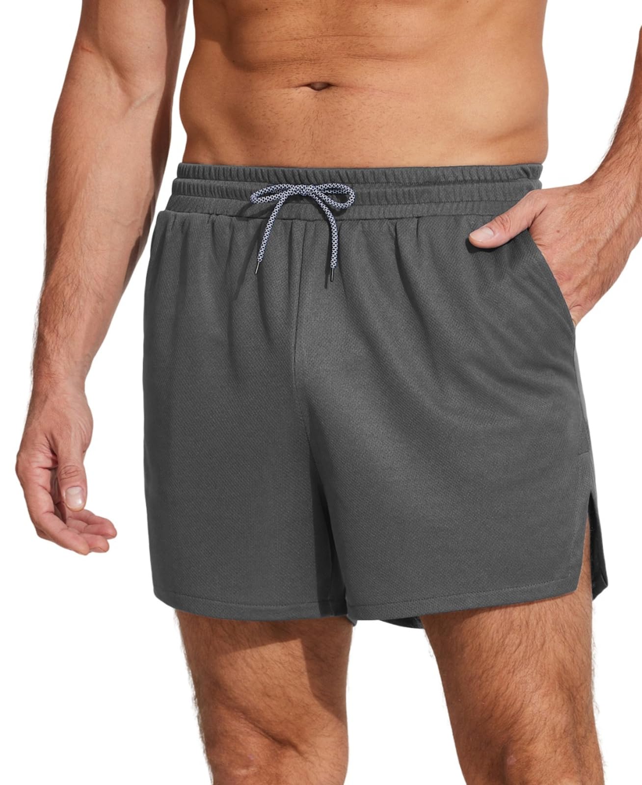 Weardear Pantaloncini Sportivi da Uomo Sport e Allenamento Fitness Shorts Jogging Corti Comodo e Traspirante Pantaloncini per e Correre S-XXL