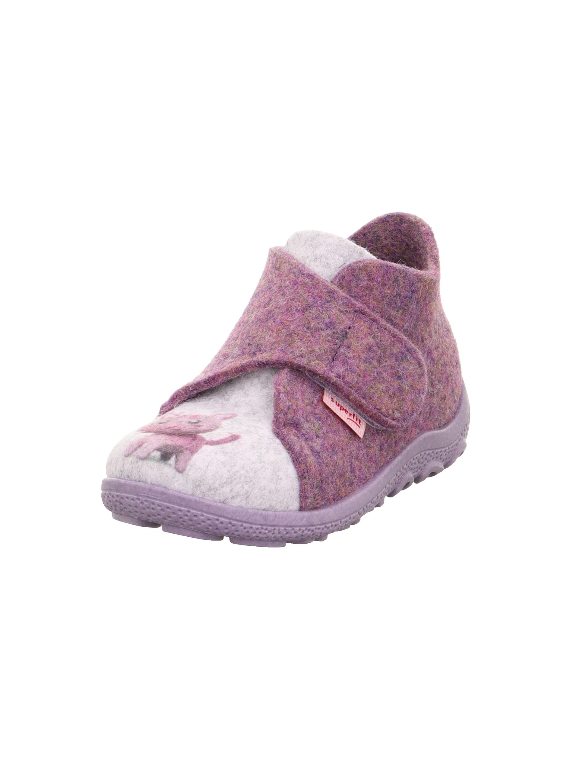 Superfit Happy Octi Slippers 1-006291 Girls, Purple 8510, 21 EU